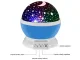 Rotējošā bērnu nakts lampa projektors Star Master, Zila | Dream Rotating Night Star Projection Lamp