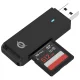 Conceptronic BIAN02B USB 3.0 SD / microSD karšu lasītājs, melns