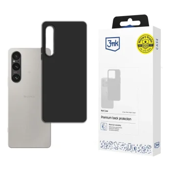 Sony Xperia 1 VI 3MK Matt Case Cover, Black | Matēts Telefona Maciņš Vāks Apvalks Bampers