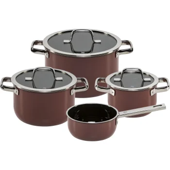 Katlu komplekts WMF Fusiontec Mineral Pro, 4 daļas, Rose Quartz