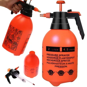 Rokas spiediena smidzinātājs augiem, 2L, oranžs