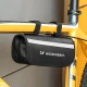 Velosipēda instrumentu komplekts Wozinsky WMZ-01N ar pumpi un somu, melns