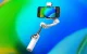 Aochuan Smart X2 viedtālruņa stabilizators ar RGB apgaismojumu, balts