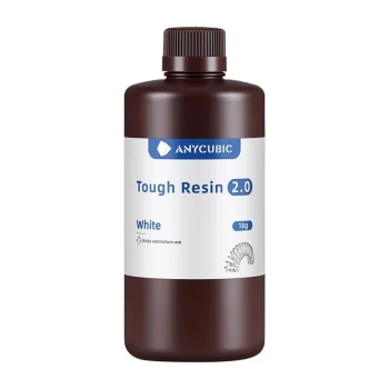 3D printera sveķi Anycubic Tough Resin 2.0 1kg, balti