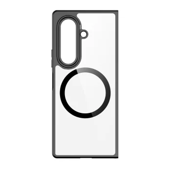 Dux Ducis Aimo Mag vāciņš priekš Samsung Galaxy Z Fold 8 ar MagSafe, melns