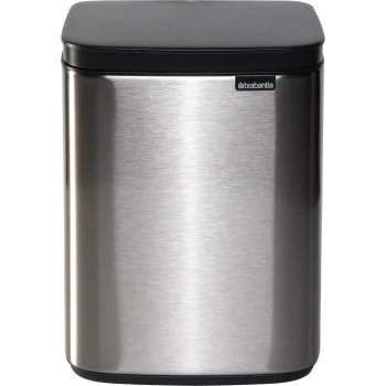 Atkritumu tvertne Brabantia BO 4 l, Matte Steel