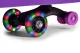 Ecotoys bērnu gravitācijas auto ar LED riteņiem, violets