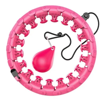 Viedais Hula Hoop riņķis ar masāžu un smagumu