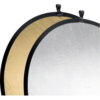 Walimex saliekamais atstarotājs zelts/sudrabs, Ø107 cm