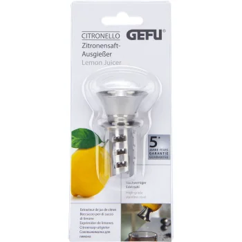 Citronu sulas spiede Gefu CITRONELLO, sudraba