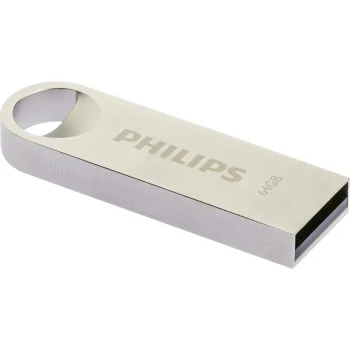 USB zibatmiņa Philips Moon Vintage 64 GB USB 2.0, sudraba