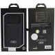 Audi GT Synthetic Leather MagSafe vāciņš iPhone 18 Pro / 17 Pro, melns
