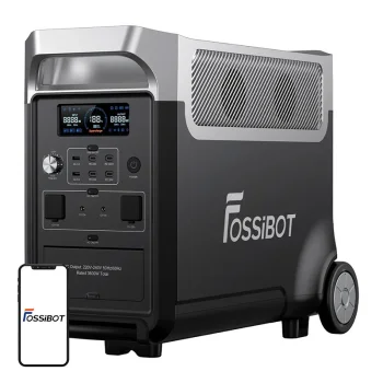 Fossibot F3600 Pro 3600W 3840Wh Uzlādes stacija, Melna