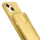 3mk Hardy Silicone MagCase vāciņš Apple iPhone 15 Plus, Dzeltens