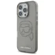 Karl Lagerfeld IML Rhinestones Karl Head vāciņš priekš iPhone 16 Pro Max 6.9\", melns