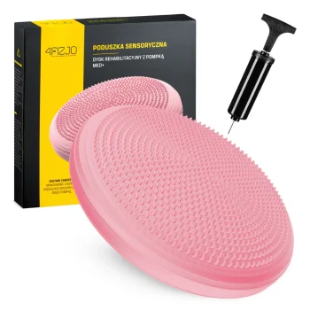 4Fizjo Sensomotorais spilvens MED+ 33 cm, rozā