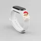Siksniņa Strap Xmas Xiaomi Mi Band 3 / 4, Santa Claus, balta
