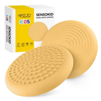 4FIZJO SensoKID bērnu sensorais līdzsvara disks, 18,5 cm, dzeltens