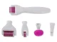 Derma roller mezoterapijas komplekts 6in1 sejai un ķermenim