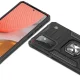 Wozinsky Ring Armor vāciņš Samsung Galaxy A72 4G ar gredzena turētāju un statīvu, zils