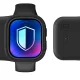 3mk Endurance 1200mAh 2.5W Powerbank Apple Watch 49mm viedpulkstenim, Melns