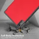 Lenovo Tab P11 Gen 2 (TB350FU) Trifold Stand PU Leather Hard Protective Cover Case, Red | Planšetes Vāciņš Maciņš...