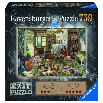 Ravensburger Exit Puzzle The Artist Studio puzle (759 kauliņi)