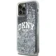 DKNY iPhone 12 / 12 Pro vāciņš Liquid Glitter Big Logo, melns