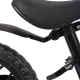 Kruzzel 12\" bērnu līdzsvara velosipēds, melns