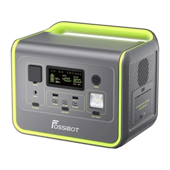 Fossibot F800 800W 512Wh ārējais akumulators (zaļš)