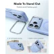 ESR Classic Hybrid Kickstand MagSafe vāciņš iPhone 18 Pro Max / 17 Pro Max, gaiši zils