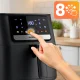 Berdsen 366200 BD-662 1700W 6.5L Karstā gaisa friteris, melns