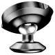 Baseus Small Ears Series Pielīmējams Magnētiskais Auto Turētājs, Melns | Magnetic Car Mount Phone Holder