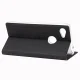 Google Pixel 3a VILI DMX Cross Texture Leather Wallet Cover Case, Black | Vāks Maciņš Maks Grāmatiņa Apvalks