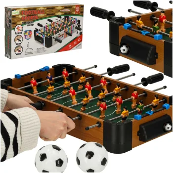 Galda futbols bērniem, koka un plastmasas, 50x44x10 cm
