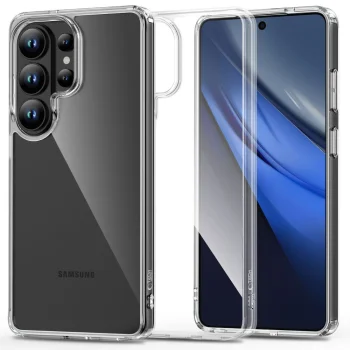 Tech-Protect Samsung Galaxy S26 Ultra vāciņš FlexAir Hybrid, caurspīdīgs