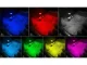 Bezvadu skārienjutīga 6 LED RGB automašīnas salona lampa