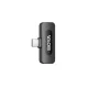 Bezvadu mikrofons BOYA BY-V10 V2.0, 2.4 GHz, USB-C, melns