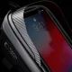Tech-Protect V2 velosoma uz rāmja ar telefona nodalījumu 1l, melna