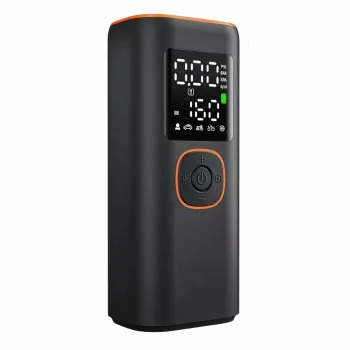 Bezvadu gaisa kompresors ar 7500mAh ārējo akumulatoru (Powerbank), 160 PSI