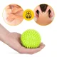 4FIZJO SPIKE+ masāžas bumba ar radziņiem 9 cm, zaļa