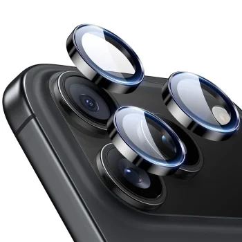 ESR Armorite kameras aizsargstikls iPhone 14/15/16/17 Pro un Pro Max, melns