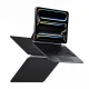 Dux Ducis MK vāciņš ar tastatūru planšetdatoram iPad Pro 11\" (2024), melns