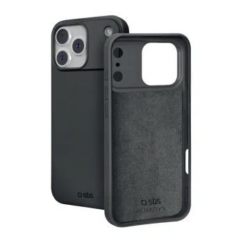 SBS Instinct telefona vāciņš iPhone 18 Pro Max / 17 Pro Max, melns