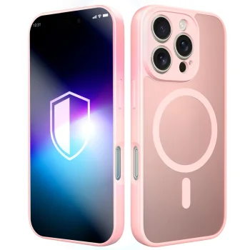 Vāciņš 3mk Misty MagCase priekš iPhone 16 Pro, MagSafe, rozā