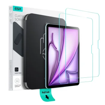 ESR UltraFit aizsargstikls iPad Air 11" (2024–2026), 2 gab.