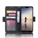 Huawei P20 lite 2018 (ANE-LX1, ANE-LX2J) Wallet Multiple Card Slots Phone Case Cover, Black | Telefona Vāciņš...
