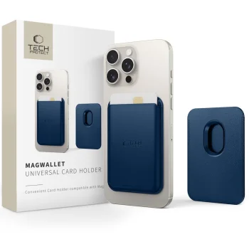 Tech-Protect MagWallet MagSafe karšu maciņš zils