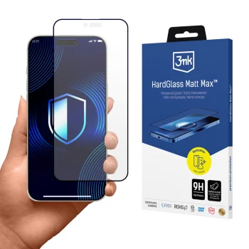 3mk Apple iPhone 17 Air ekrāna aizsargstikls HardGlass Matt Max