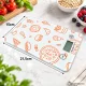 Elektroniskie stikla virtuves svari 5 kg / 1 g ar taras funkciju un LCD displeju
